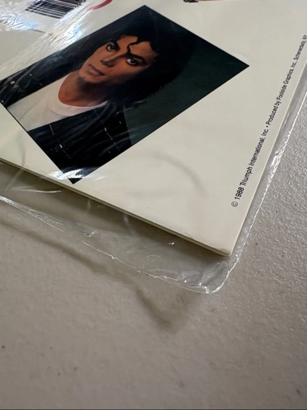 Michael Jackson BAD Wrapping Paper Gift Wrap NWT. Pop. SET of 4 RARE! Rock Wraps